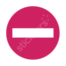 Sticker « Sens Interdit » Classique